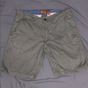 Red camel khaki shorts